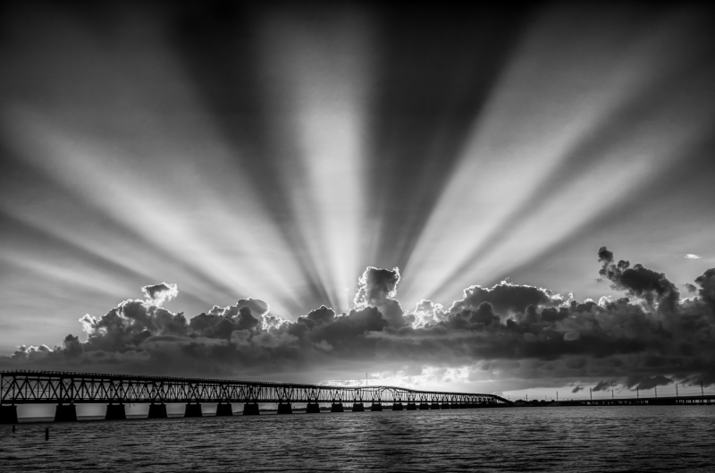 Bridge over water
