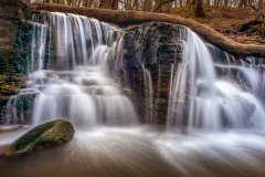 A new vantage point on Caron Falls