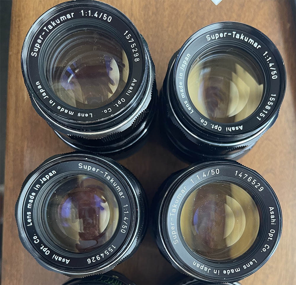 50mm takumars